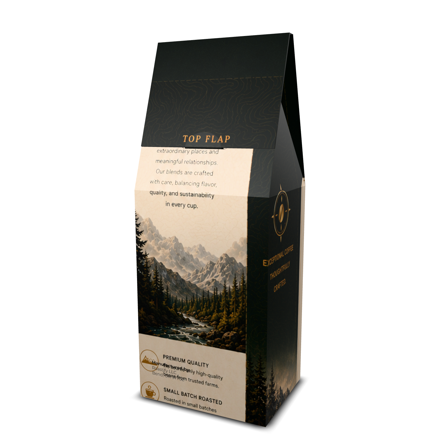 Bitterroot Dark Roast Coffee - Nordic coffeehub