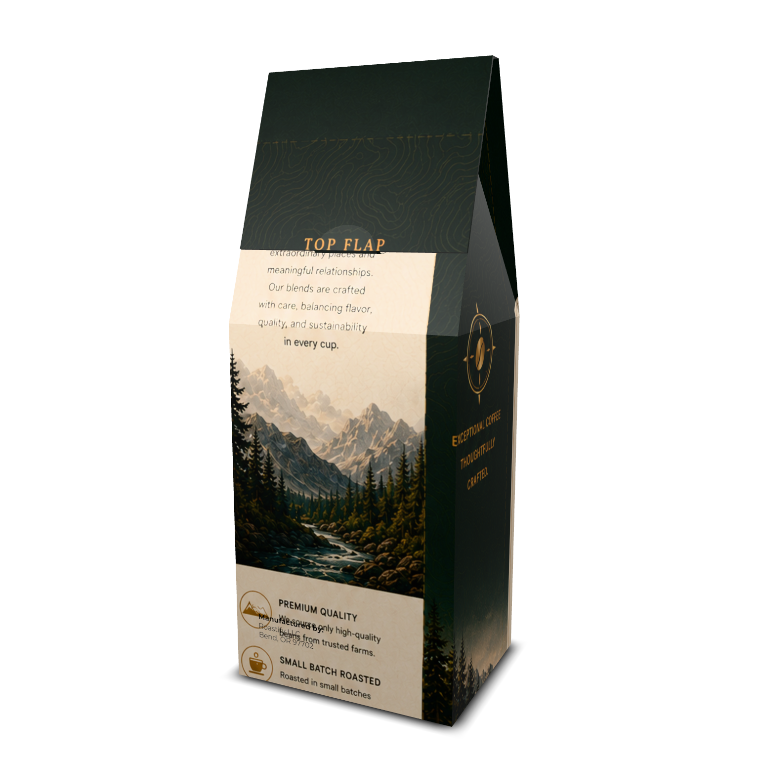 Flathead Valley Dark Bold & rich Price $ - Nordic coffeehub