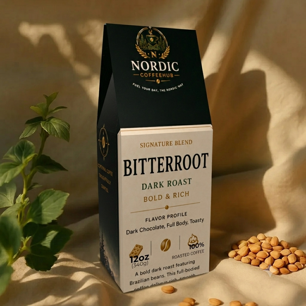 Bitterroot Dark Roast Coffee - Nordic coffeehub