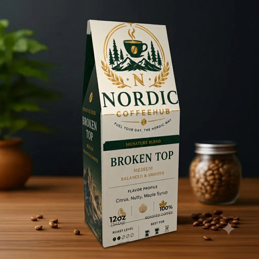 Broken Top Medium Roast Coffee Blend - Nordic coffeehub