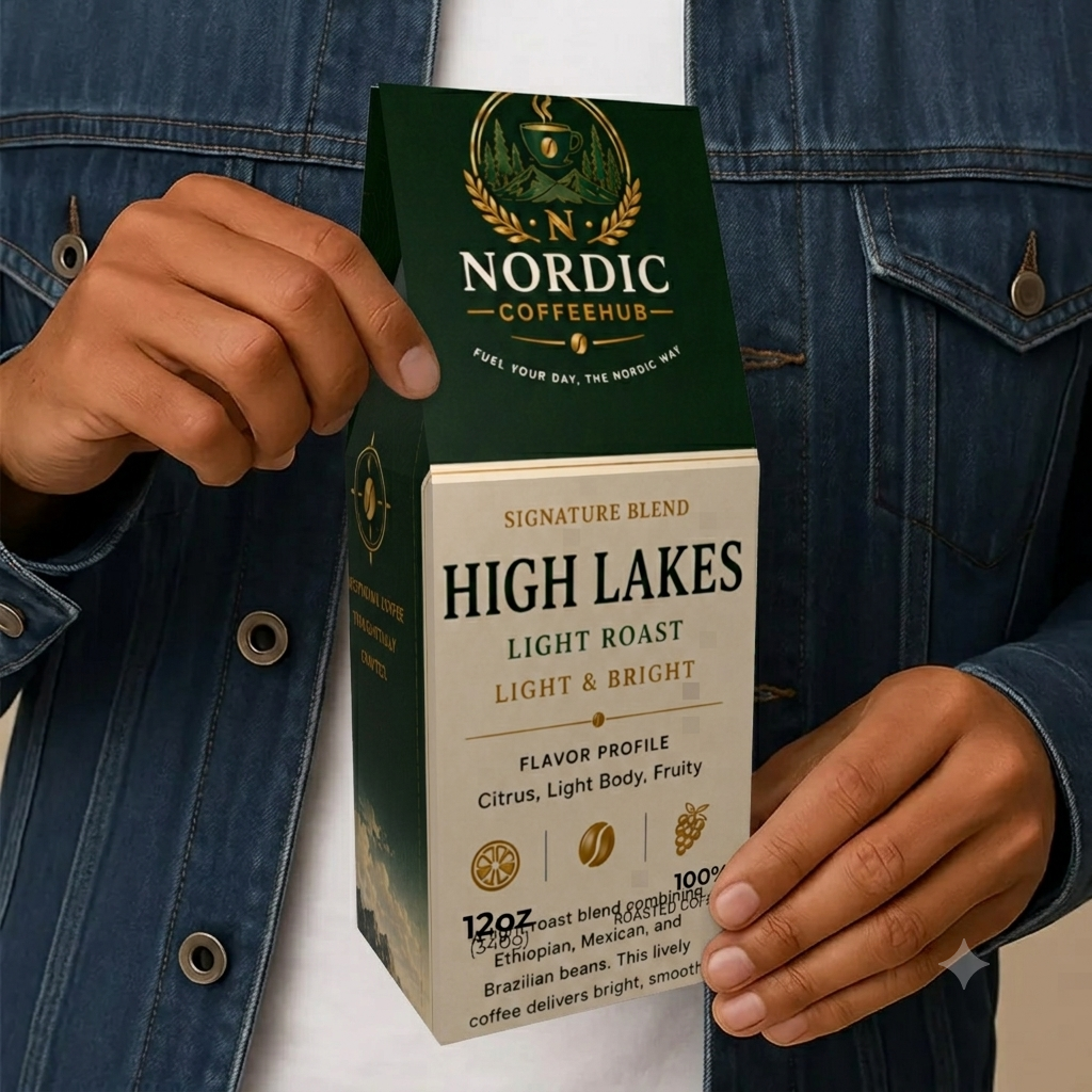 High Lakes Light Roast Coffee Blend - Nordic coffeehub