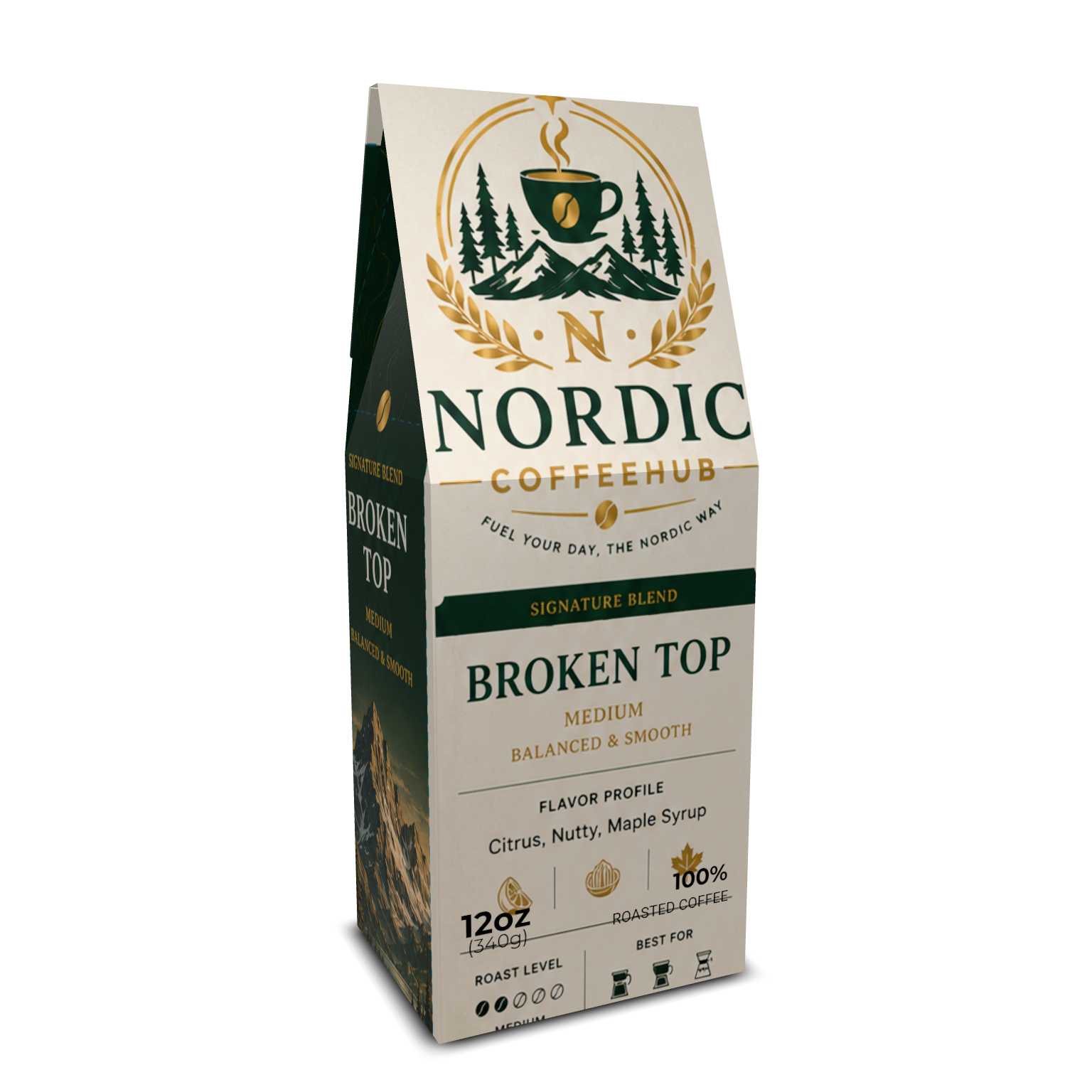 Broken Top Medium Roast Coffee Blend - Nordic coffeehub